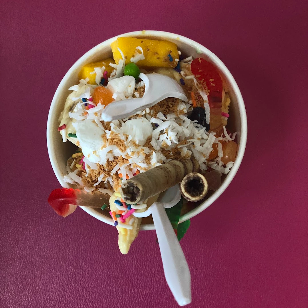 At Yo Sweets: real frozen yogurt photos